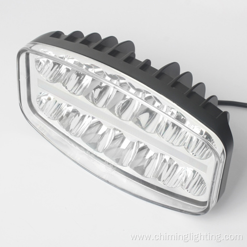 10" oval 12-24V 50w ECE R112, ECE R7,ECE R10 Emark, IP 67 led driving light+position light offroad truck driving light